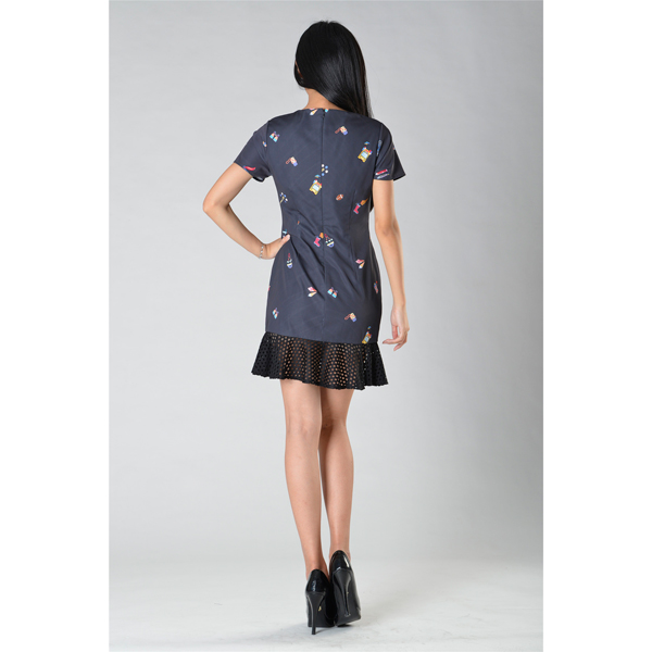 SY006數碼印花連衣裙背面效果圖 SY006數碼印花連衣裙背面效果圖